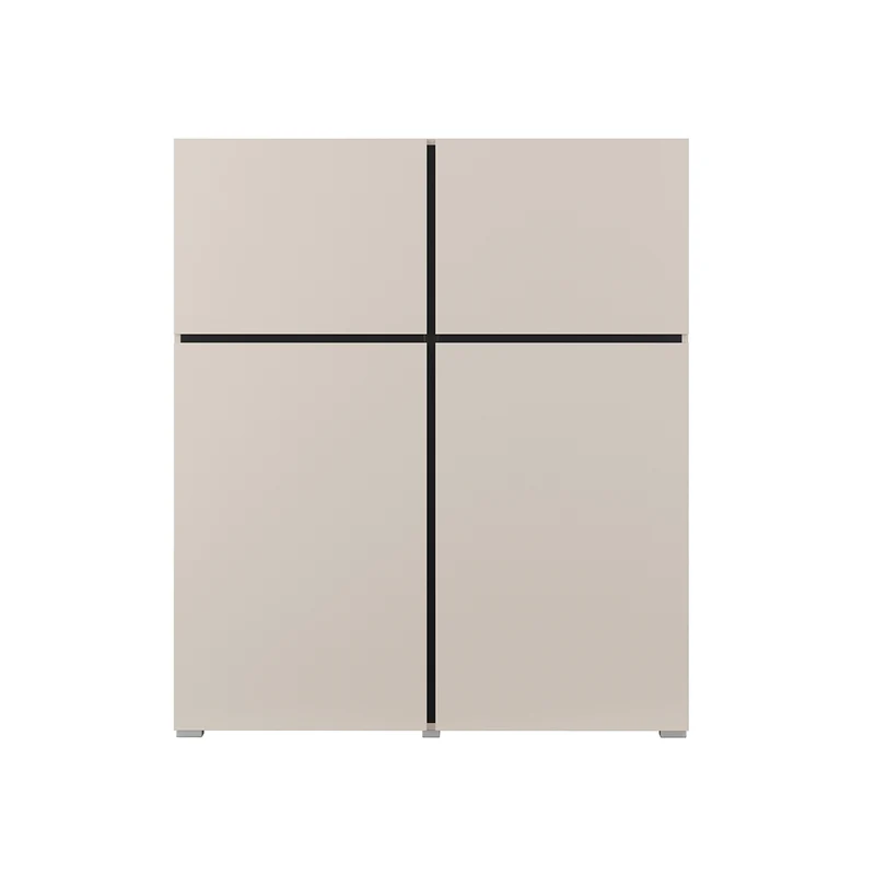 Buffet haut 4 portes Lilia Cachemire