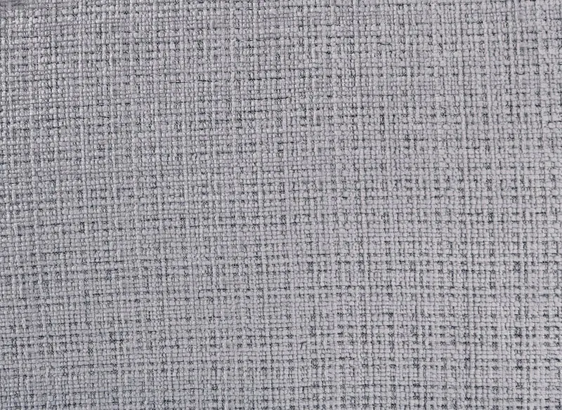 Canapé d'angle convertible avec coffre en velours chiné gris MARLA - Angle droit