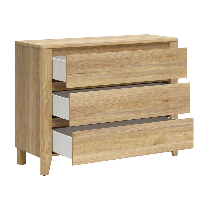 Commode 3 tiroirs Samara Bois