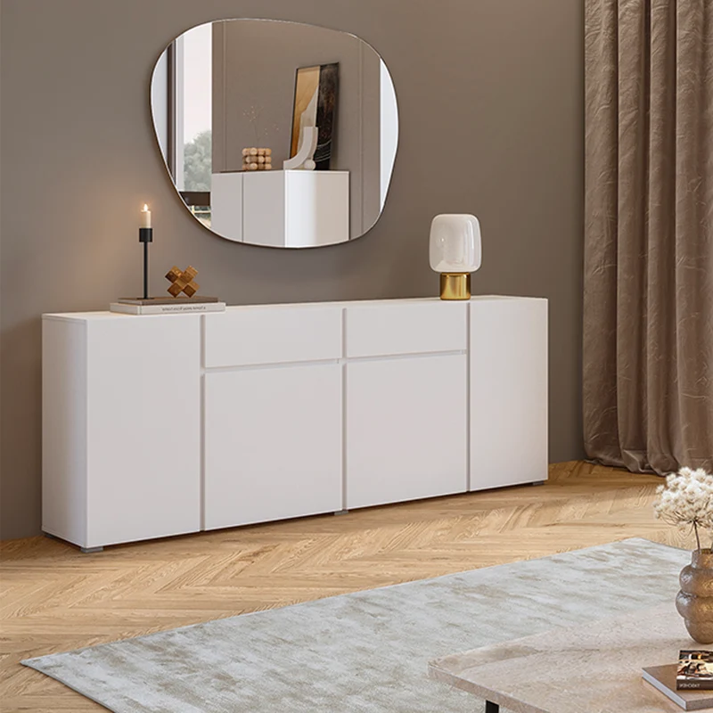 Buffet 4 portes 2 tiroirs Maxis Blanc