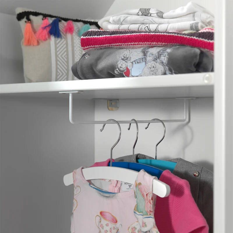Armoire 1 porte Vipack Bruges Blanc