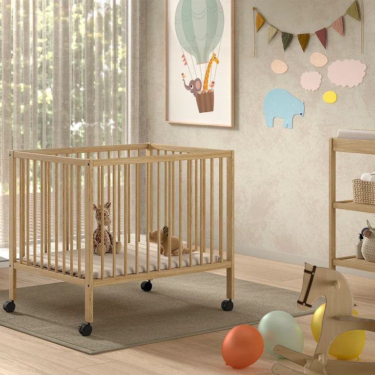 Parc bébé 95x75 Vipack Meryl Bois