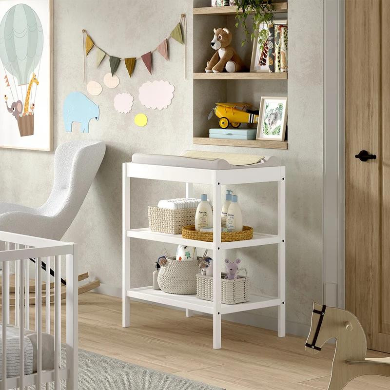 Table à langer Vipack Meryl Blanc