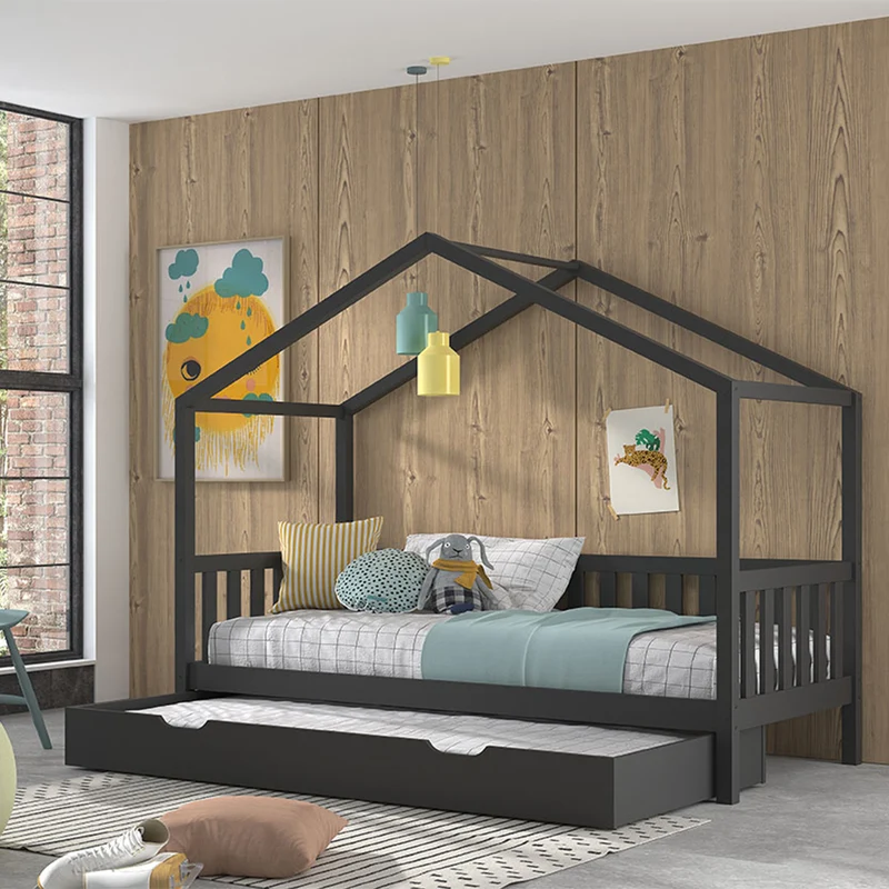 Tiroir de lit 90x190 Vipack Dallas Anthracite
