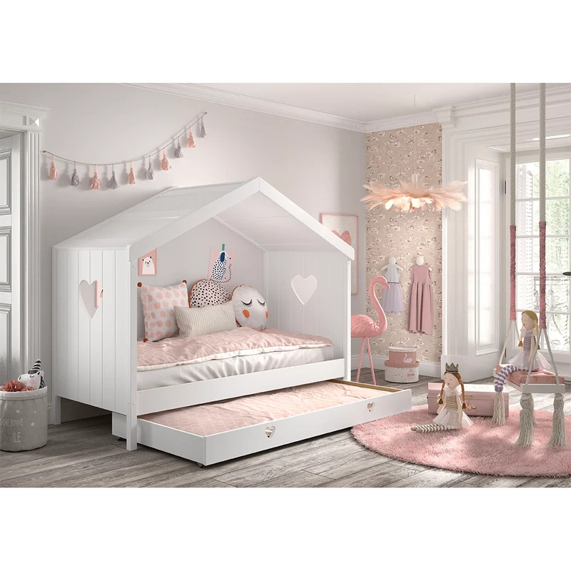 Tiroir de lit 90x190 Vipack Amori Blanc