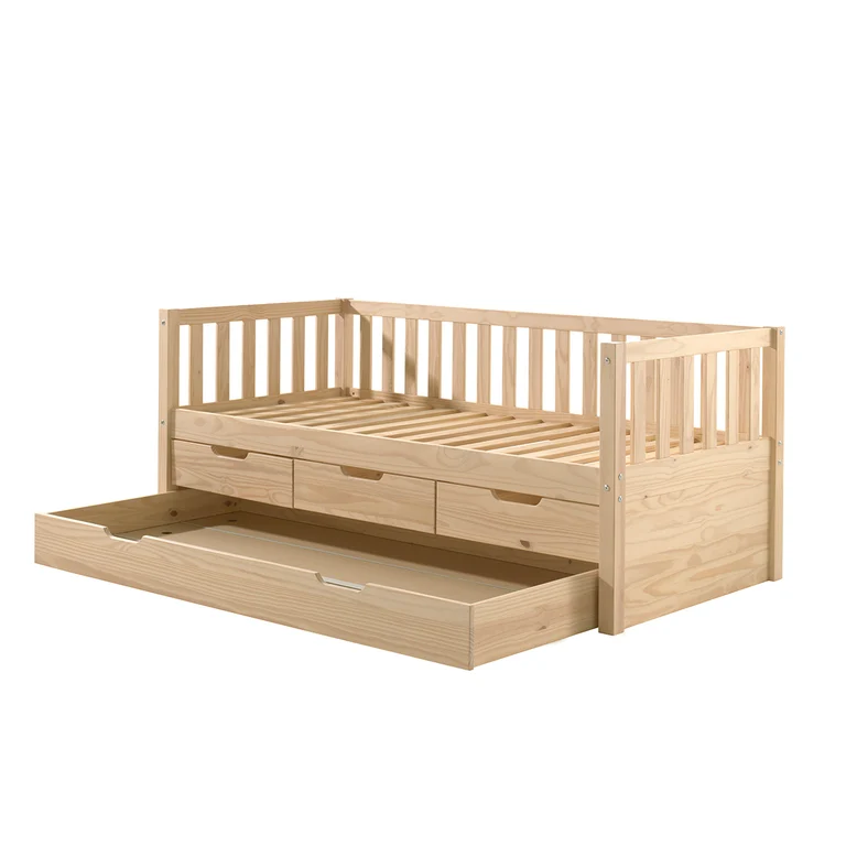 Tiroir de lit 90x190 Vipack Fritz - Bois