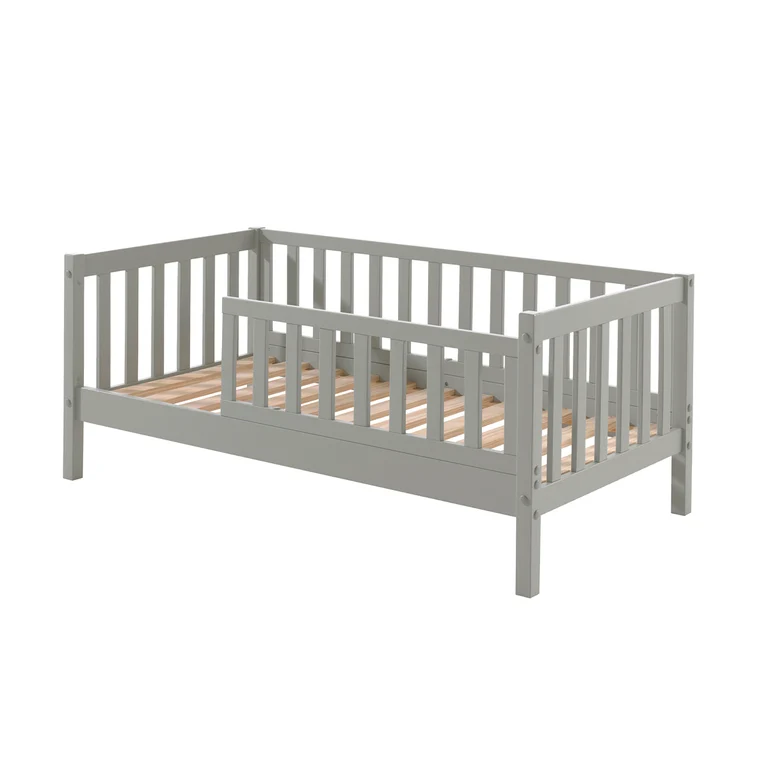 Lit 70x140 sommier inclus Vipack Tod - Gris