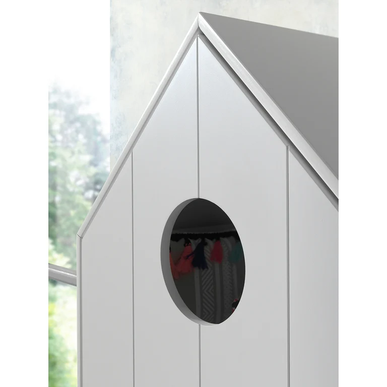 Armoire 1 porte Vipack Casami - Rose