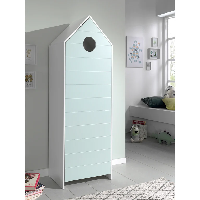 Armoire 1 porte Vipack Casami - Menthe