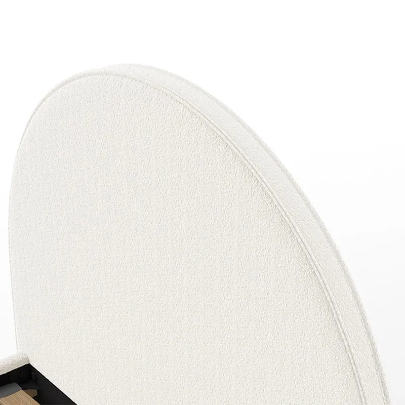 Lit coffre 90x200 sommier inclus Vipack Moon Blanc