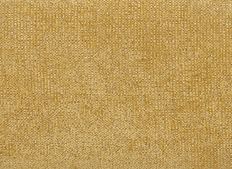 Canapé d'angle convertible et réversible en velours chiné jaune MYSA