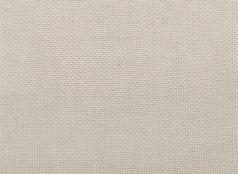 Canapé d'angle convertible avec coffre de rangement en velours chiné beige SAMINA - Angle droit