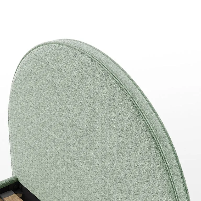Lit coffre 90x200 sommier inclus Vipack Moon Vert