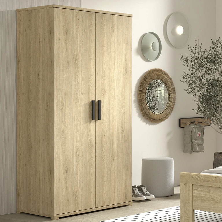 Armoire 2 portes Vipack Sam Bois