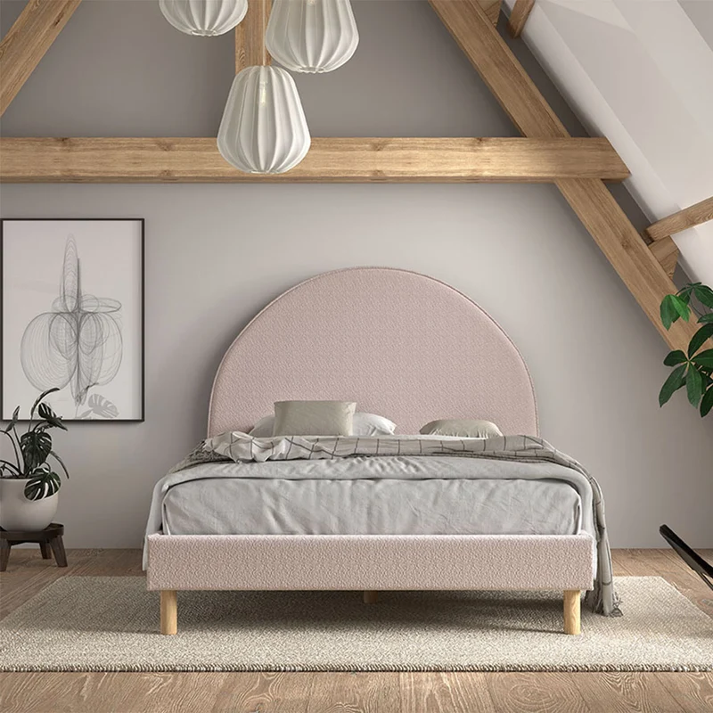 Lit 140x200 sommier inclus Vipack Moon Rose