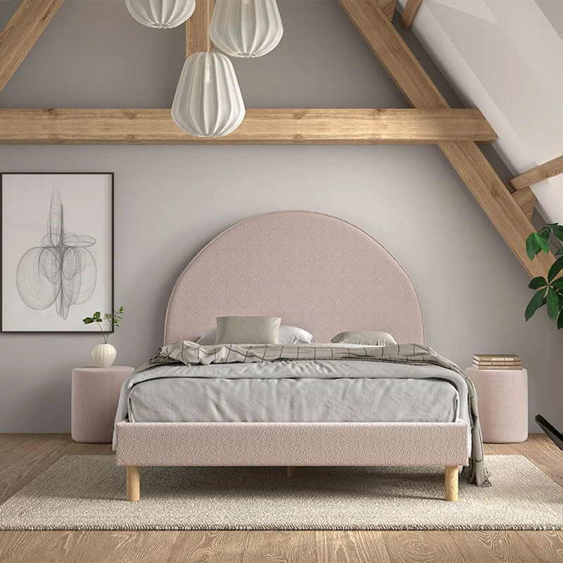 Lit 140x200 sommier inclus Vipack Moon Rose