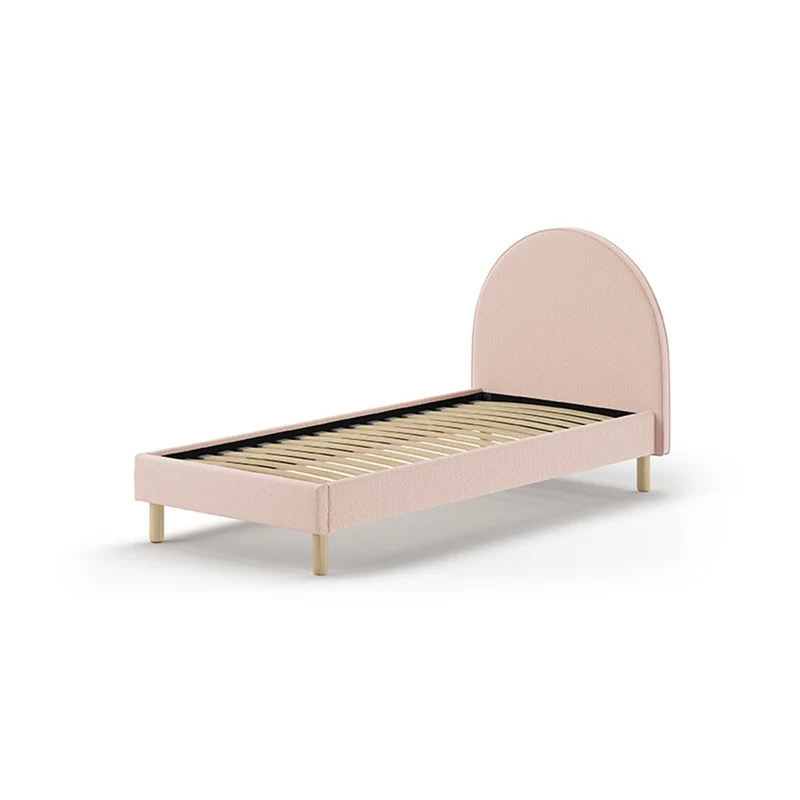 Lit 90x200 sommier inclus Vipack Moon Rose