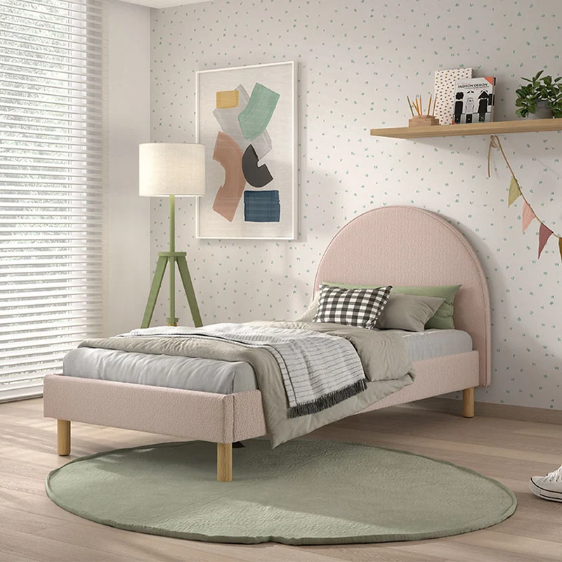 Lit 90x200 sommier inclus Vipack Moon Rose