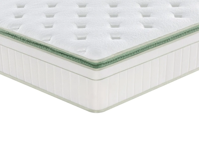 Matelas hybride ressorts ensachés 160 x 200 cm épaisseur 34 cm OSCAR