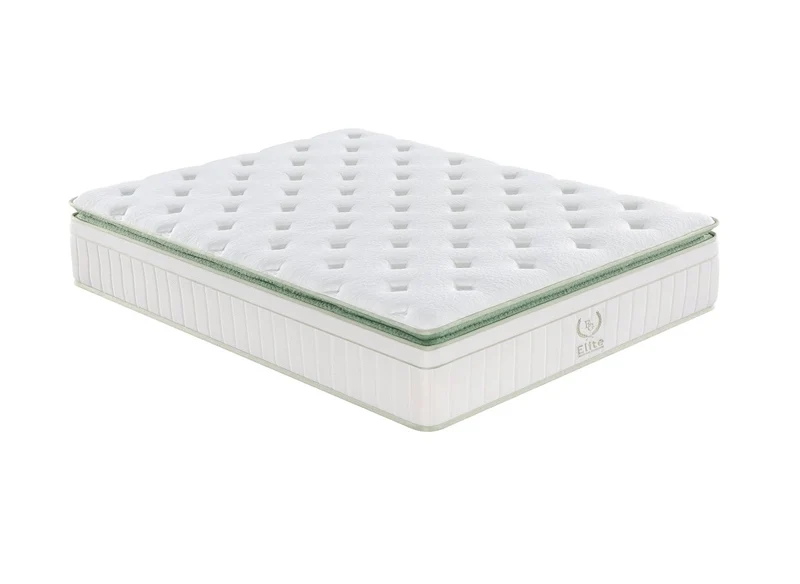 Matelas hybride ressorts ensachés 140 x 190 cm épaisseur 34 cm OSCAR