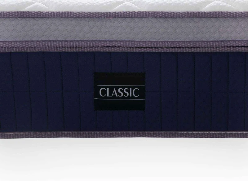 Matelas hybride CLASSIC 160 x 200 cm ressorts ensachés et mémoire de forme épaisseur 31 cm
