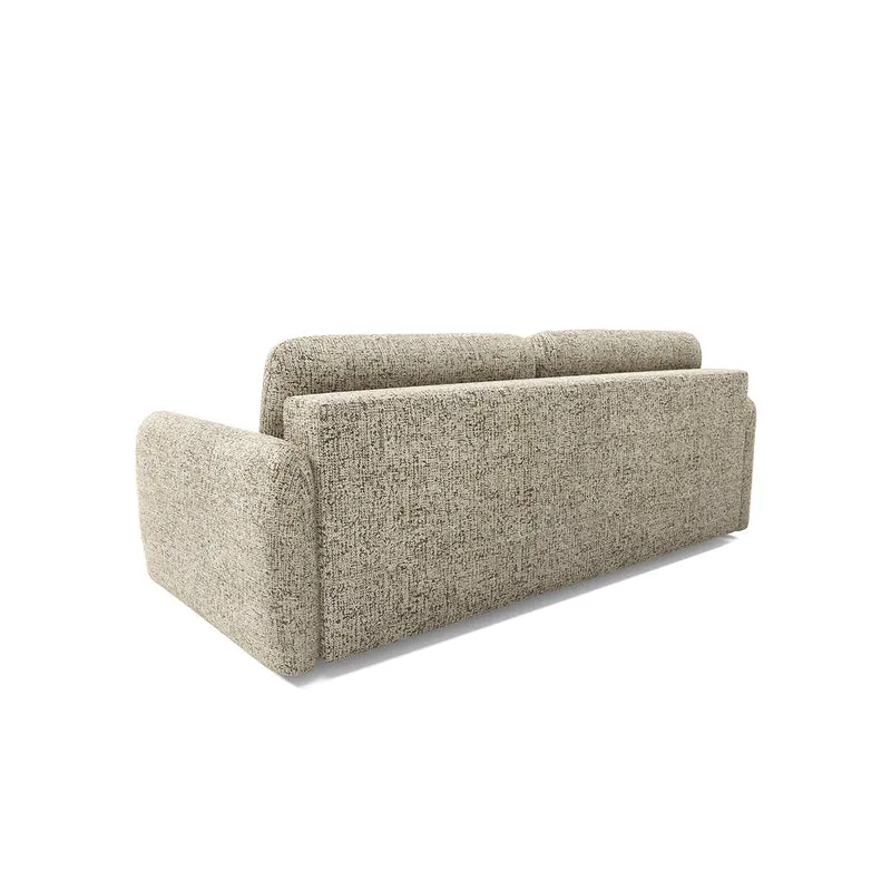 Canapé 3 places convertible avec coffre Vittoria Beige chiné