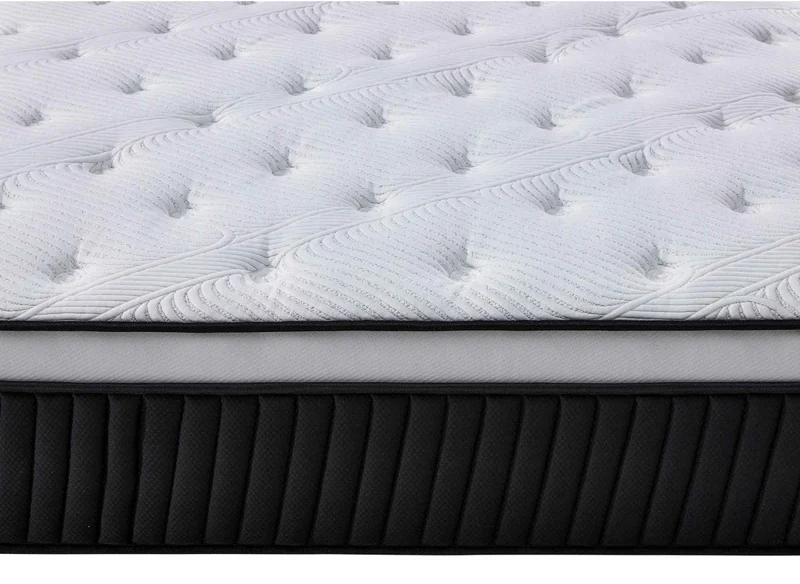 Matelas hybride mémoire de forme 160 x 200 cm épaisseur 37 cm - PILLOW