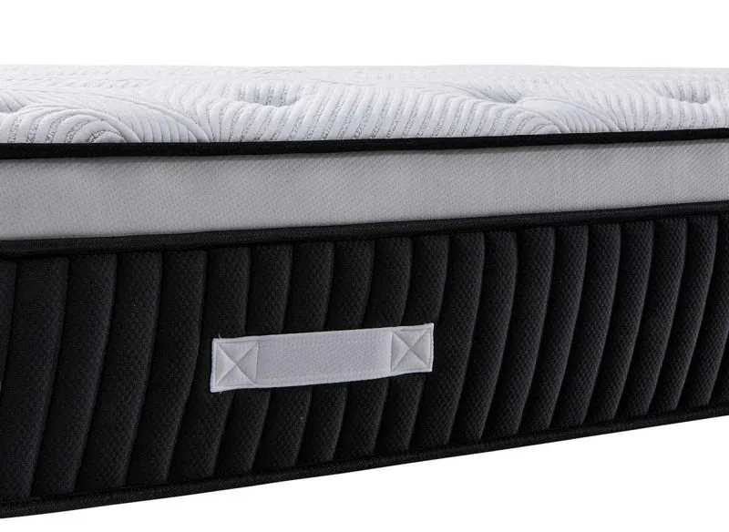Matelas hybride mémoire de forme 160 x 200 cm épaisseur 37 cm - PILLOW
