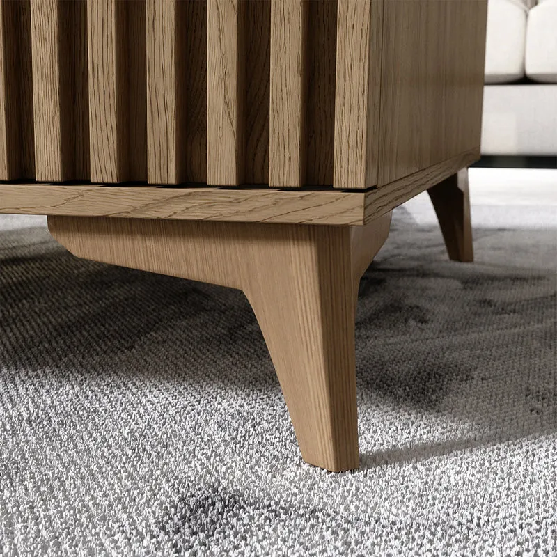 Table basse 1 tiroir 1 niche Esteban Bois