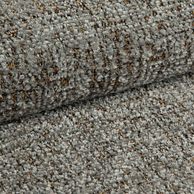Canapé d'angle réversible convertible Vittoria Gris chiné