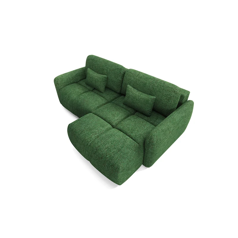 Canapé d'angle réversible convertible Vittoria Vert