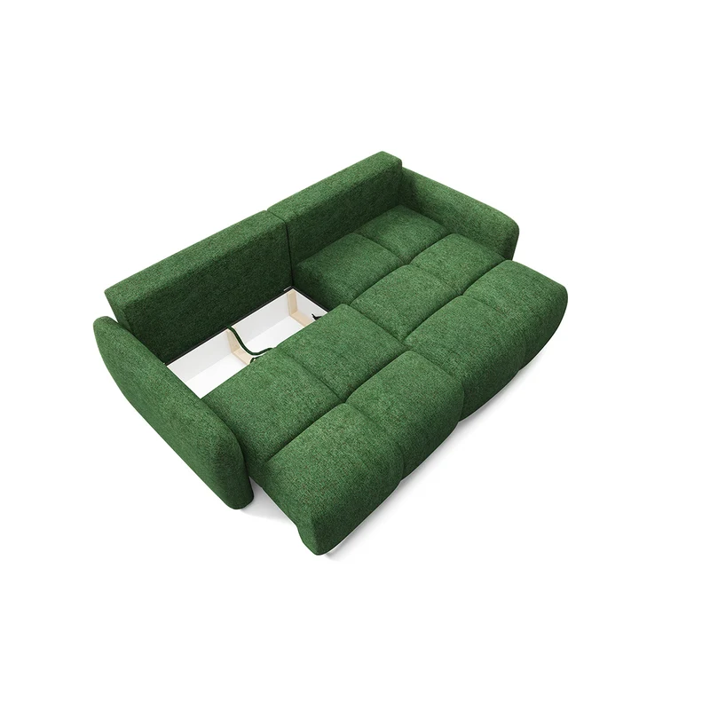 Canapé d'angle réversible convertible Vittoria Vert