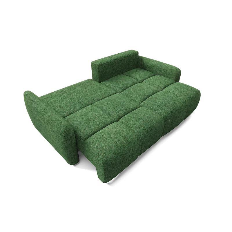 Canapé d'angle réversible convertible Vittoria Vert