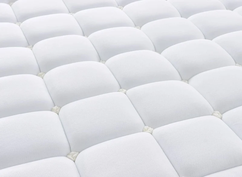 Matelas hybride mousse mémoire en gel et ressorts ensachés 180 x 200 cm épaisseur 31 cm SERENA