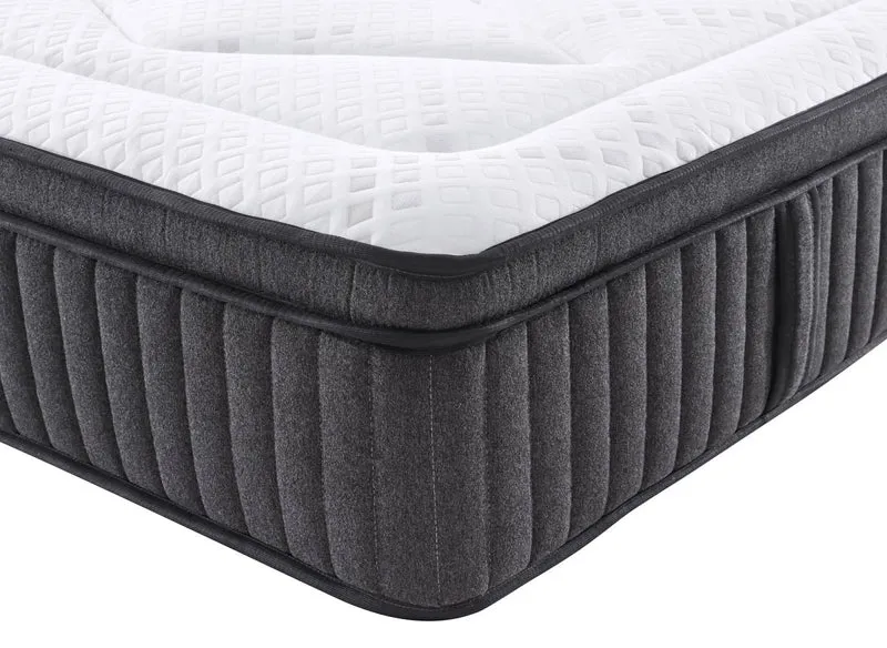 Matelas hybride ressorts ensachés 180 x 200 cm épaisseur 30 cm ASTRO