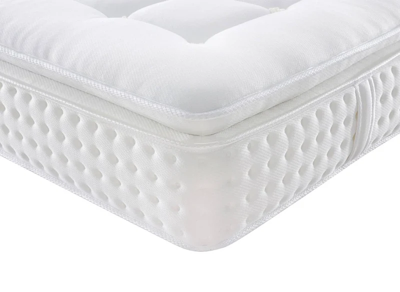 Matelas hybride mousse mémoire en gel et ressorts ensachés 160 x 200 cm épaisseur 31 cm SERENA