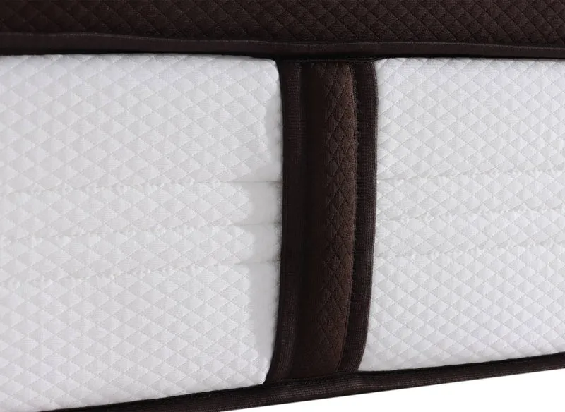 Matelas hybride mousse et ressorts ensachés 160 x 200 cm épaisseur 30 cm MANOA