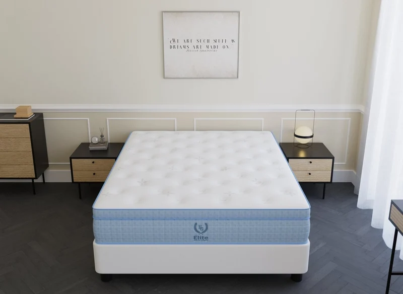 Matelas hybride ressorts ensachés 180 x 200 cm épaisseur 30 cm RAFAEL