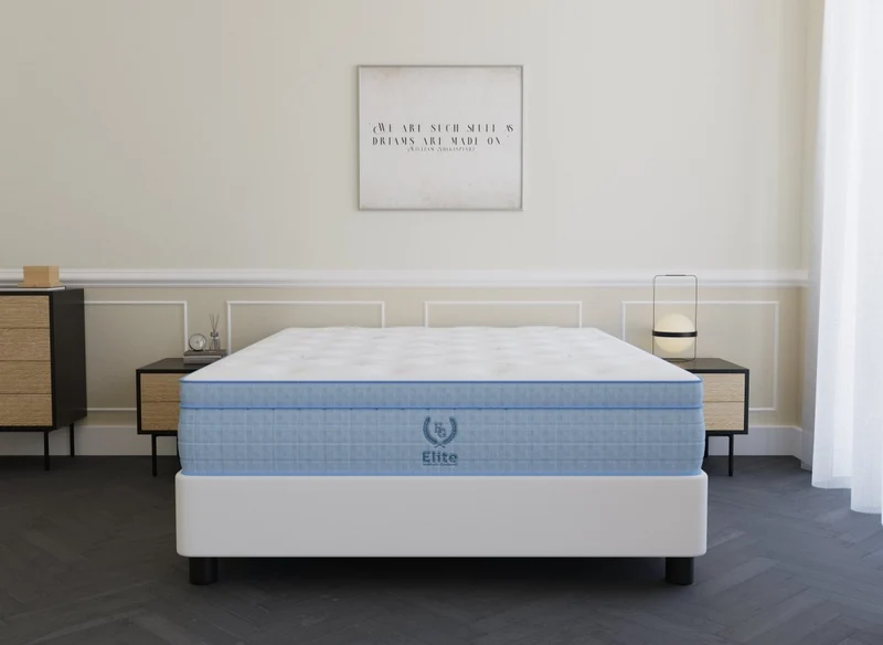 Matelas hybride ressorts ensachés 140 x 190 cm épaisseur 30 cm RAFAEL
