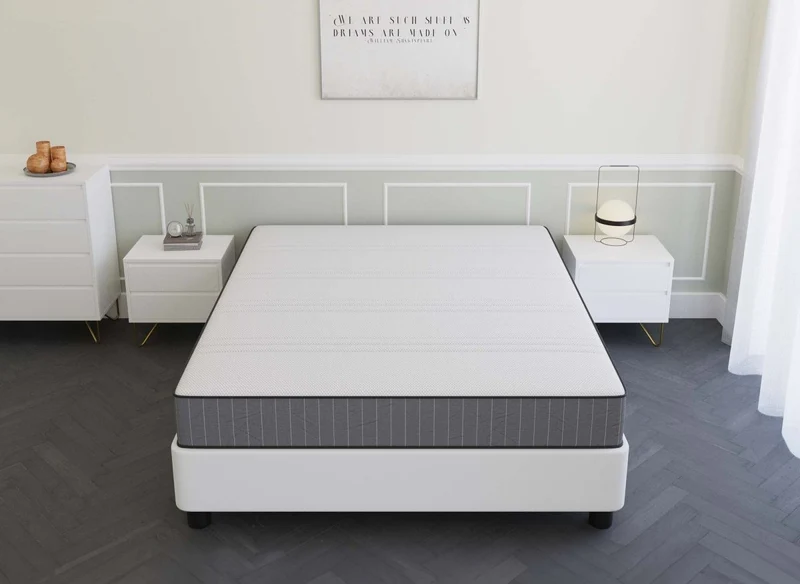 Matelas mousse 160 x 200 cm épaisseur 20 cm AWAN