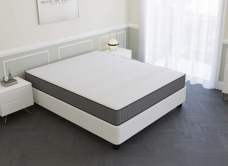 Matelas mousse 140 x 190 cm épaisseur 20 cm AWAN