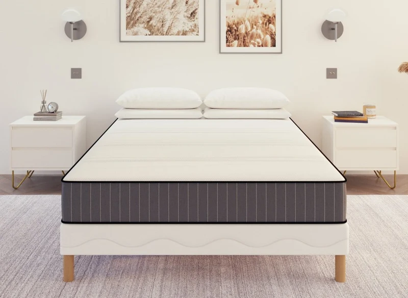 Matelas mousse 140 x 190 cm épaisseur 20 cm AWAN