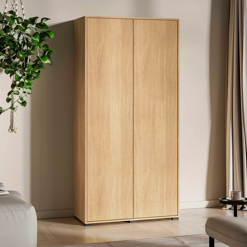 Armoire 2 portes Nila Bois