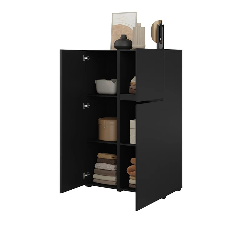 Buffet haut 3 portes Maxis Noir