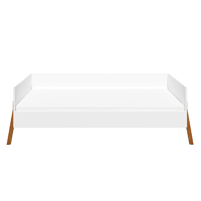 Lit 80x160 sommier inclus Bellamy Lotta Blanc