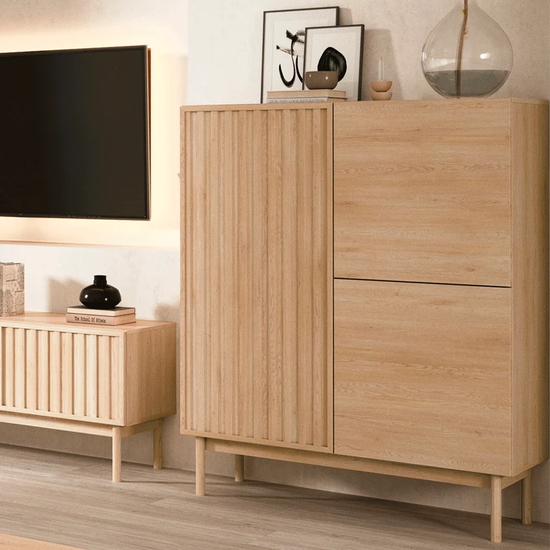 Buffet haut 3 portes Idor Bois