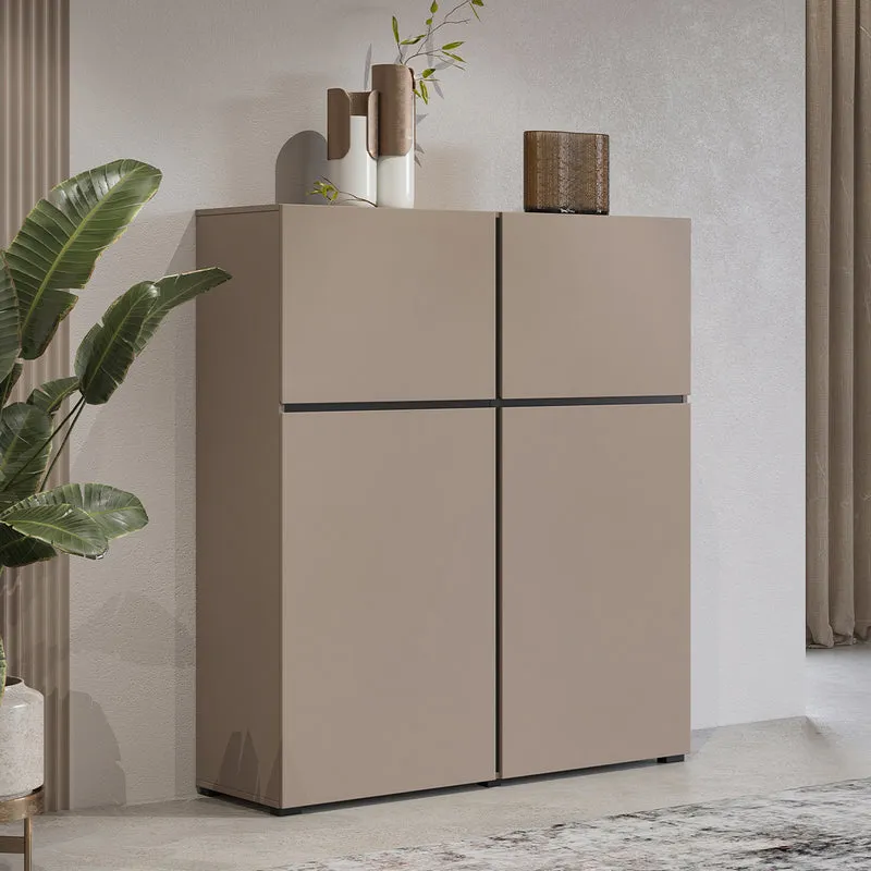 Buffet 4 portes Lilia Taupe