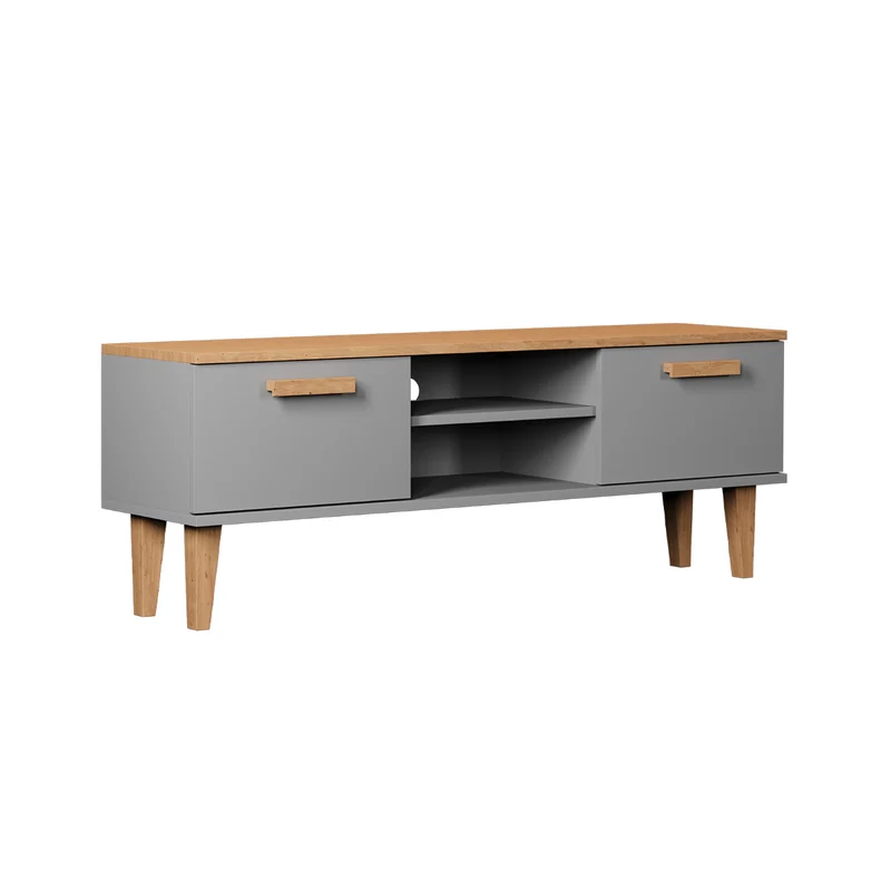 Meuble TV 120 cm Denver - Gris