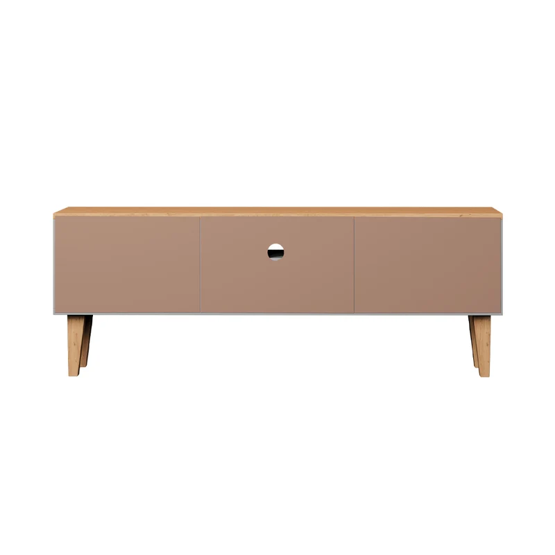 Meuble TV 120 cm Denver - Gris