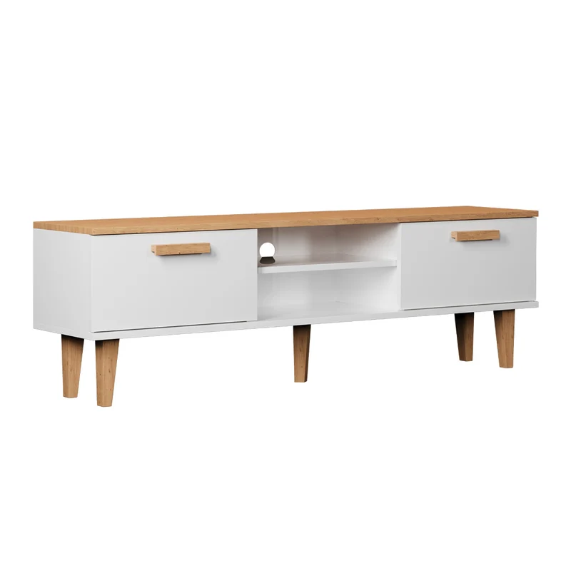 Meuble TV 160 cm Denver - Blanc